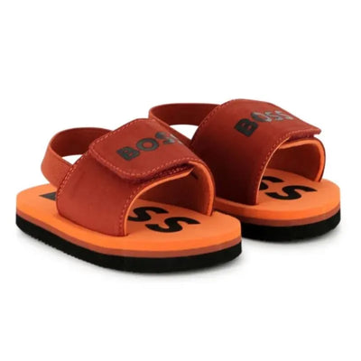 Hugo Boss Baby - Sandals Beige With Boss Logo Image 1