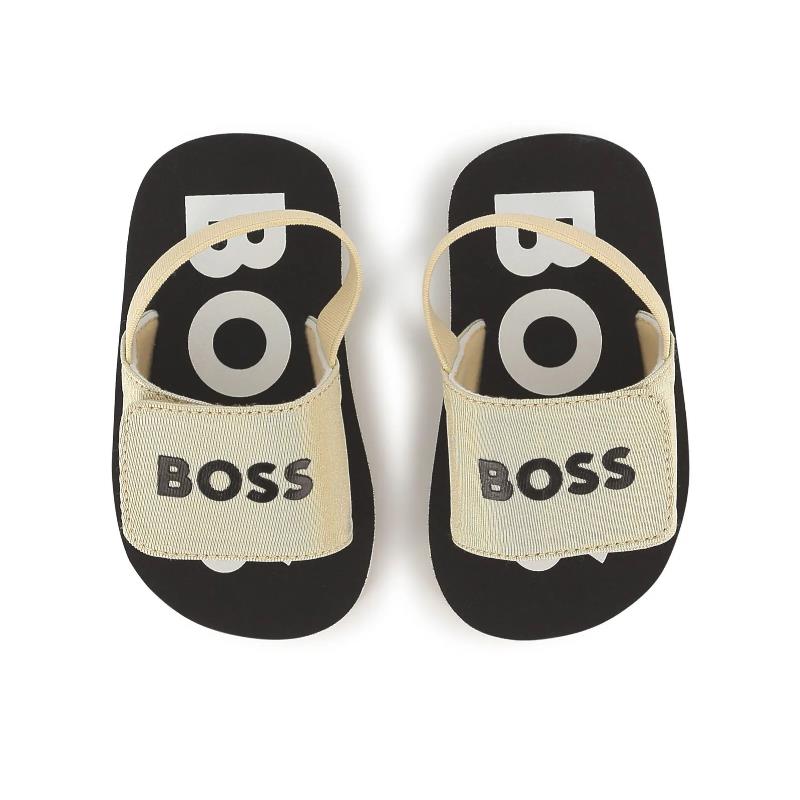 Hugo Boss Baby - Sandals Beige With Boss Logo Image 4