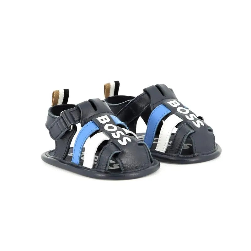 Hugo Boss Baby - Sandals Navy With Boss Logo Image 1
