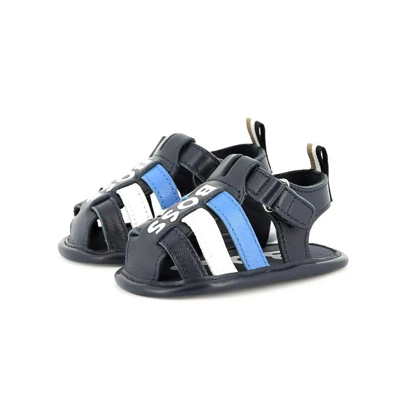 Hugo Boss Baby - Sandals Navy With Boss Logo Image 3