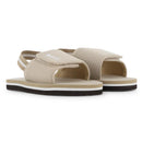 Hugo Boss Baby - Sandals With Hook And Loop Closure And Elastic Ankle Strap Stone Image 1