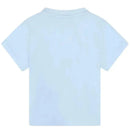 Hugo Boss Baby - Short Sleeve Basic Logo Tee, Blue Image 2