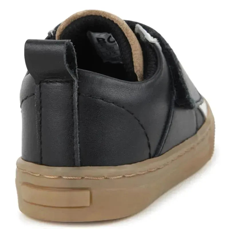 Hugo Boss Baby - Sneakers In Leather & Mesh, Black Image 3