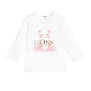 Hugo Boss - Long Sleeve T-Shirt Panda Graphic Logo, White Image 1