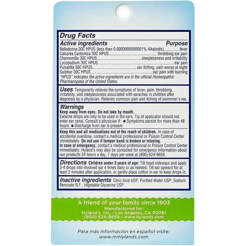 Hyland's Infant Earache Drops Image 2
