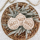 Custom Zipcode Ornament