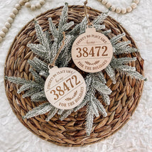 Custom Zipcode Ornament
