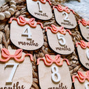 Coquette Bow Monlty Milestone Set