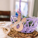 Simple Custom Easter Basket Tags
