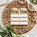 My First Year Monthly Milestone Sign