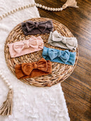 Spice Ribbed Organic Cotton Headband
