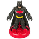 Imaginext DC Super Friends, Ninja Armor Batmobile, Black/Red Image 6