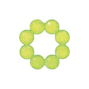 Three-pack of Infantino water teethers in pink and lime colors, designed for soothing babies during teething.