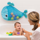 Infantino Ball Belly Stick & Store Whale, Blue Image 5