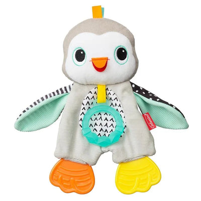 Infantino - Cuddly Teether, Penguin Image 1