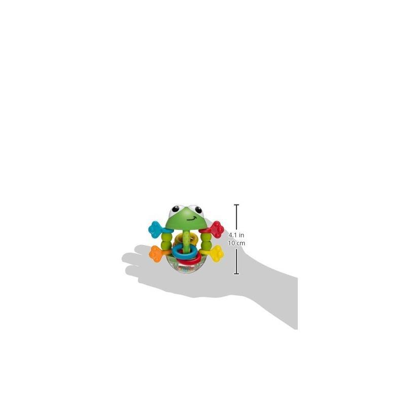 Infantino Flip Flop Frog Rattle, Multicolor Image 4