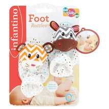 Infantino Foot Rattles - Zebra & Tiger Image 2