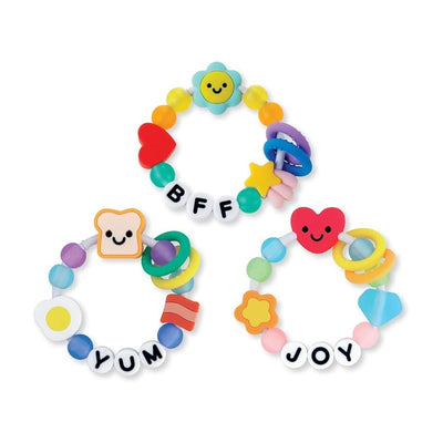 Infantino Friendship Teethers 3-Pack - Yum, BFF & Joy Image 1