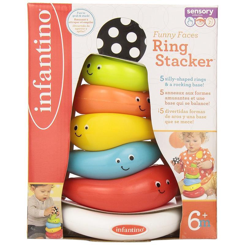 Infantino Funny Faces Ring Stacker Image 3