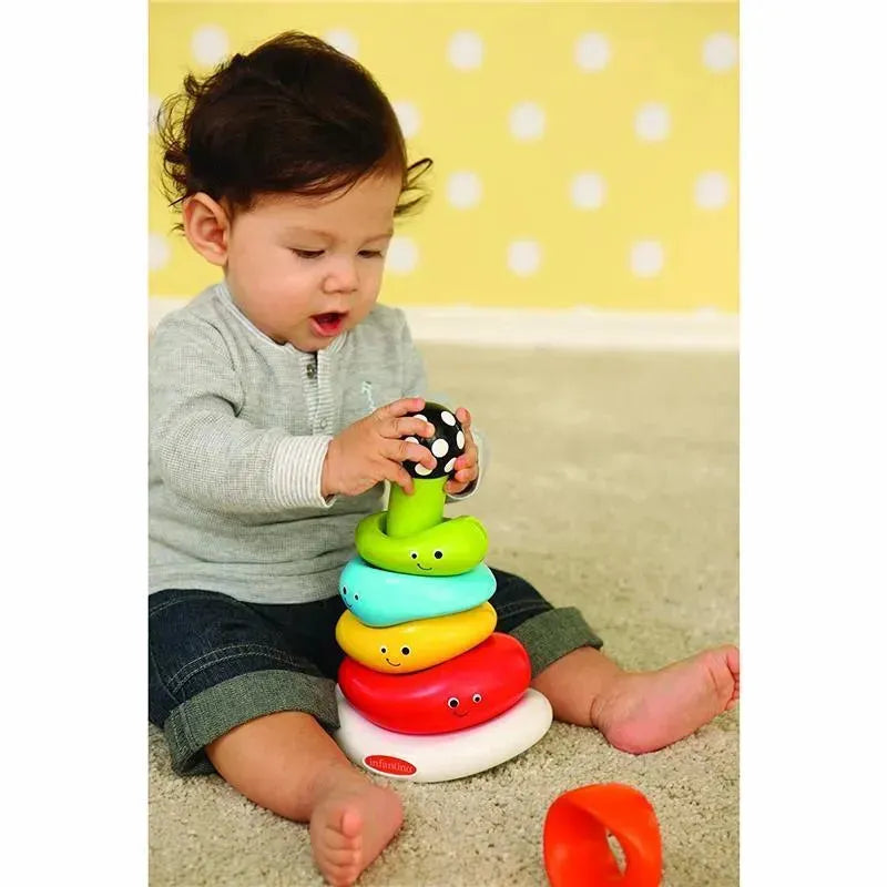 Infantino Funny Faces Ring Stacker Image 5