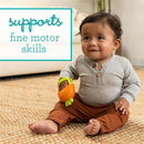 Infantino - Handy Dandy Teething Miitt, Carrot Image 8