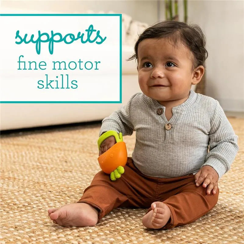 Infantino - Handy Dandy Teething Miitt, Carrot Image 8