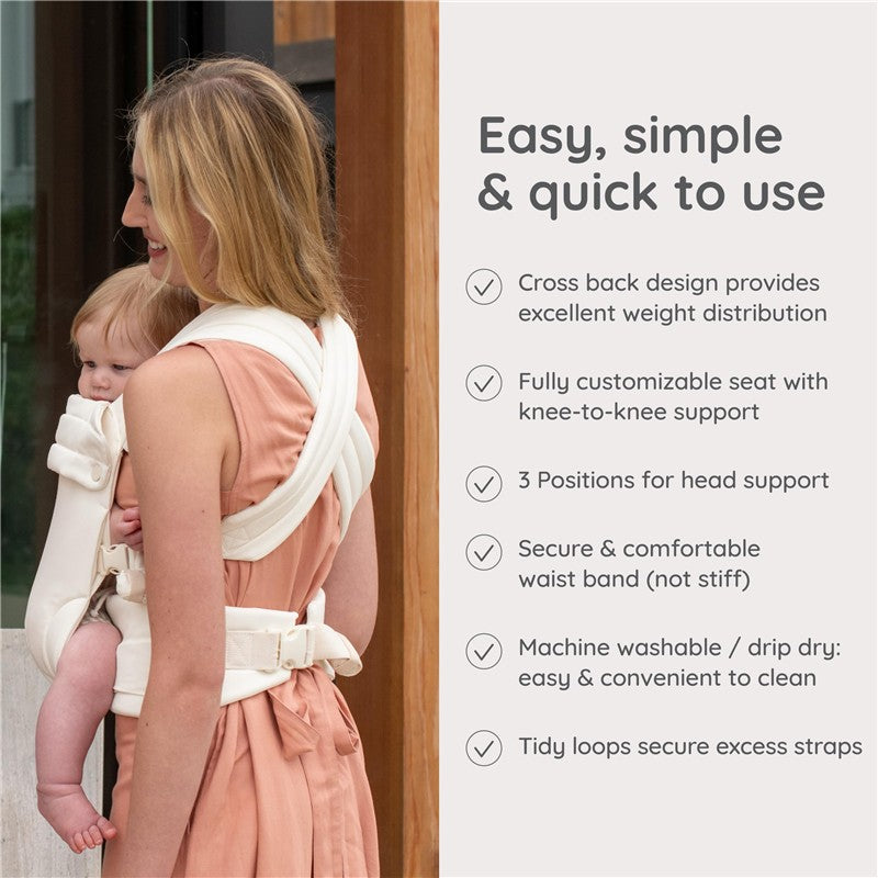 Infantino Honey Blossom Baby Carrier - Vanilla Bloom Image 7