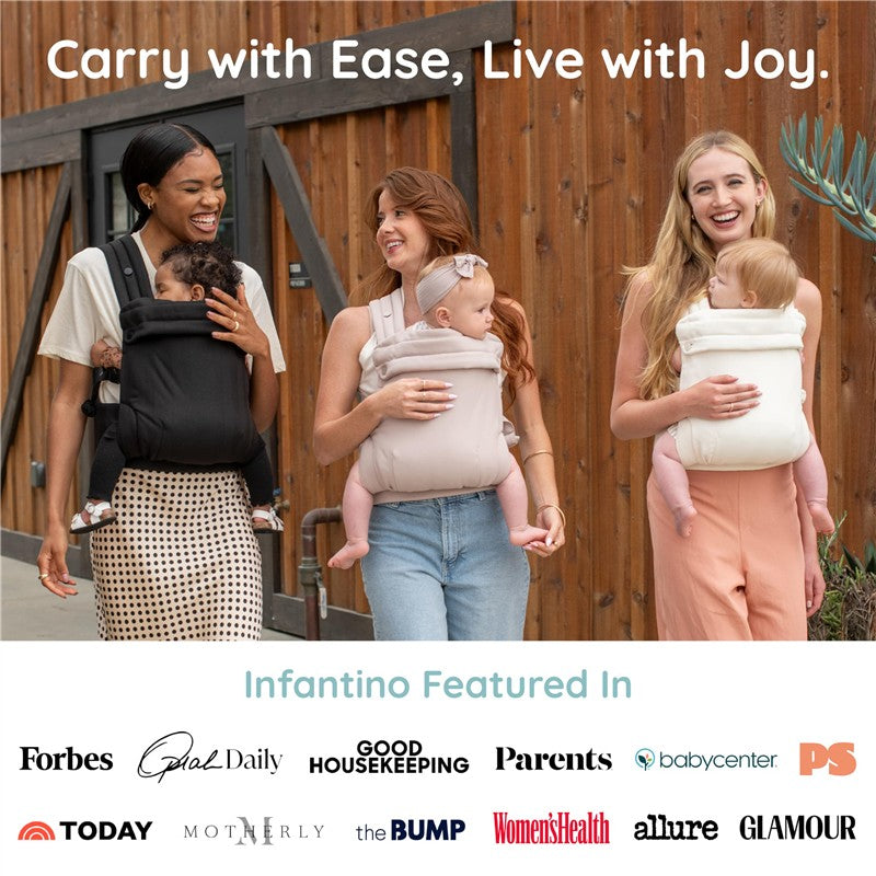 Infantino Honey Blossom Baby Carrier - Vanilla Bloom Image 8