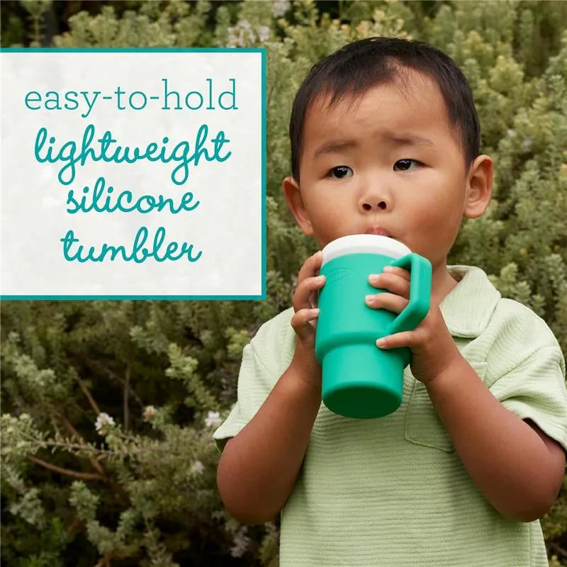 Infantino - My 1St Tumbler - Soft Silicone 9 Oz, Alpine Image 6
