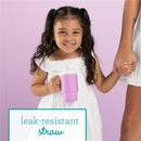Infantino - My 1St Tumbler - Soft Silicone 9 Oz, Lilac Image 4