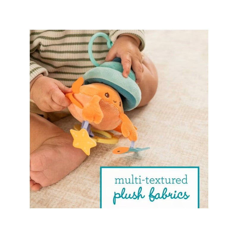 Infantino Pull & Shake Jittery Pal - Cricket the Crab Image 2