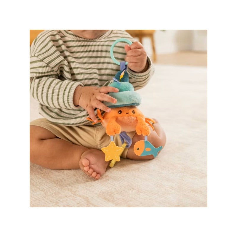 Infantino Pull & Shake Jittery Pal - Cricket the Crab Image 8