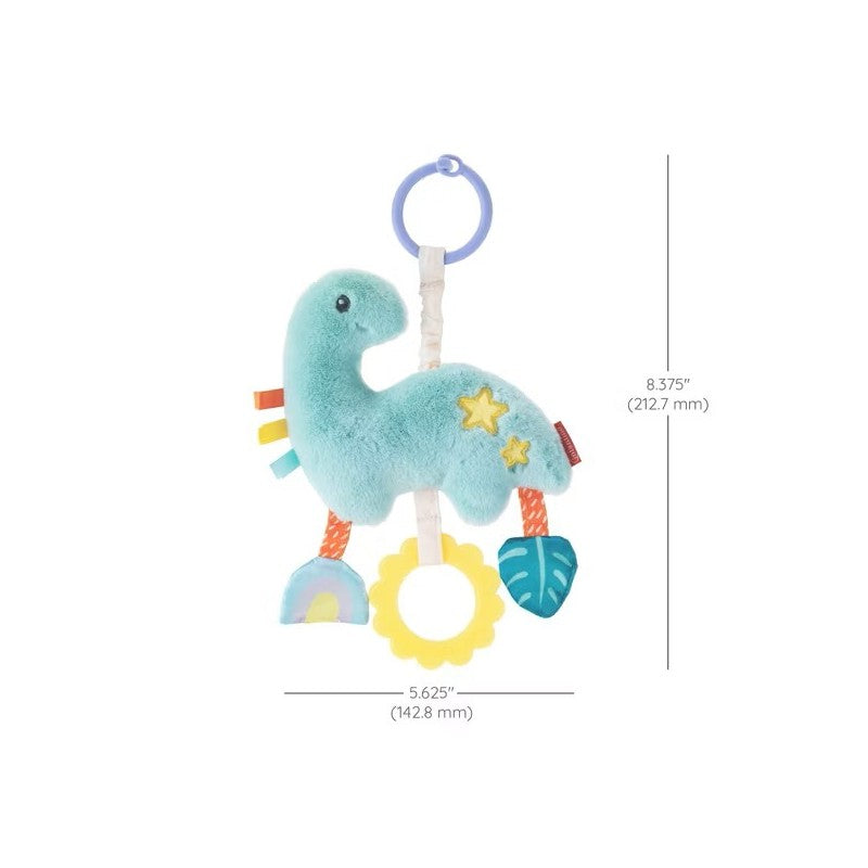 Infantino Pull & Shake Jittery Pal - Dino Image 5