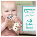 Infantino Snuggle & Soothe PaciPal - Deer Image 2