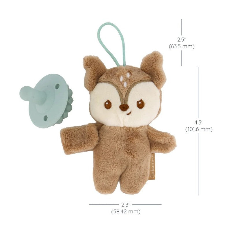 Infantino Snuggle & Soothe PaciPal - Deer Image 6