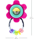 Infantino - Spin & Teethe Gummy Flower Rattle Image 5