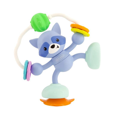 Infantino - Stick & Spin Pal, Raccoon Image 1