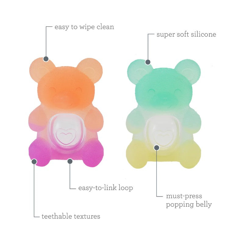 Infantino Teethimal Pop Pals - Gummy Bears Image 5