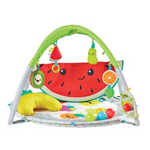Infantino- Wee Wild Ones - 4-In-1 Jumbo Activity Gym & Ball Pit, Watermelon Image 1