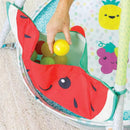 Infantino- Wee Wild Ones - 4-In-1 Jumbo Activity Gym & Ball Pit, Watermelon Image 3