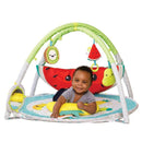Infantino- Wee Wild Ones - 4-In-1 Jumbo Activity Gym & Ball Pit, Watermelon Image 4