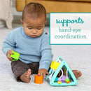 Infantino - Wee Wild Ones - Activity Triangle & Shape Sorter Image 6