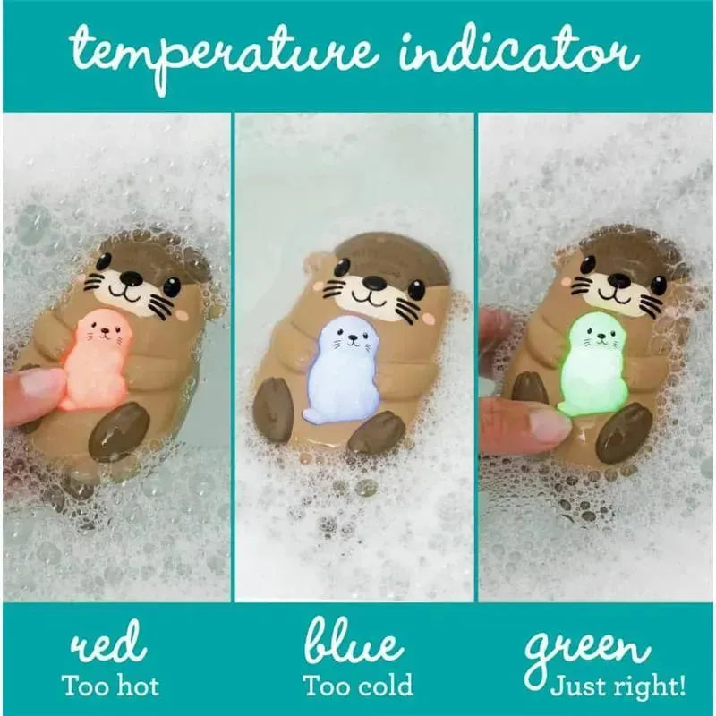 Infantino - Wee Wild Ones - Digital Bath Thermo Sensor, Otter Image 3