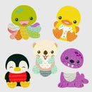 Infantino - Wee Wild Ones Mix & Match Bath Sticker Pals Image 1