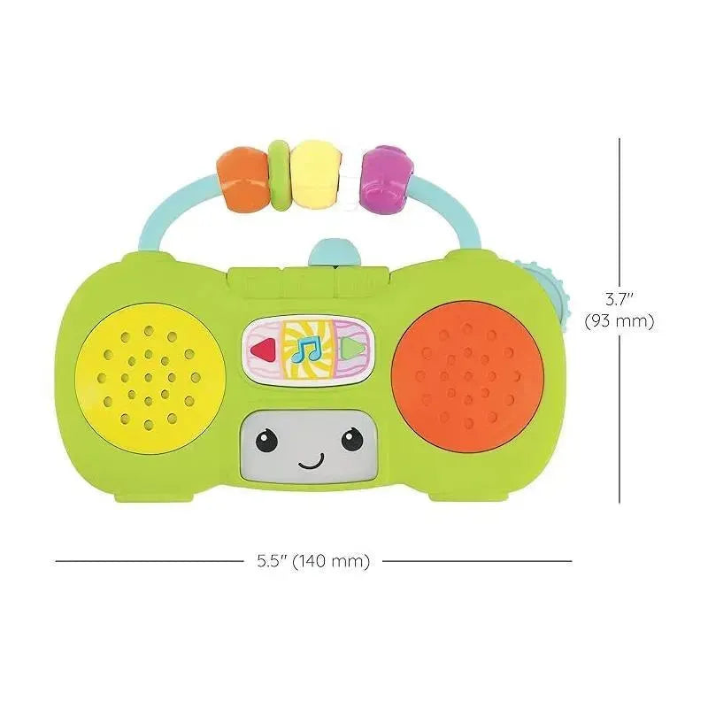 Infantino - Wee Wild Ones Music & Light Pretend Mini Boombox Image 3