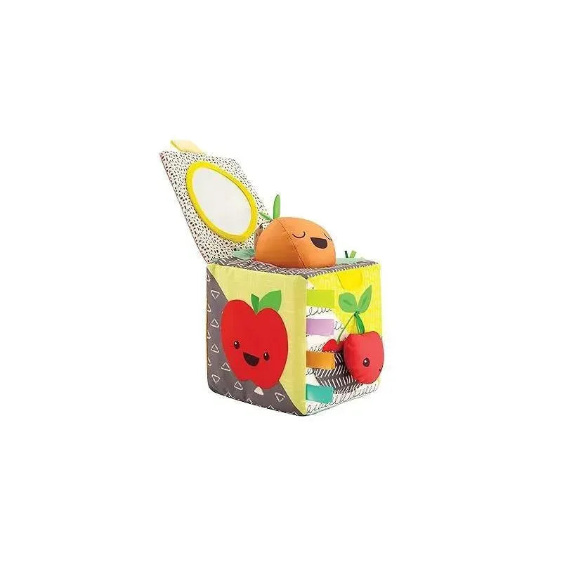 Infantino - Wee Wild Ones - Peek & Seek Sensory Discovery Cube Image 1