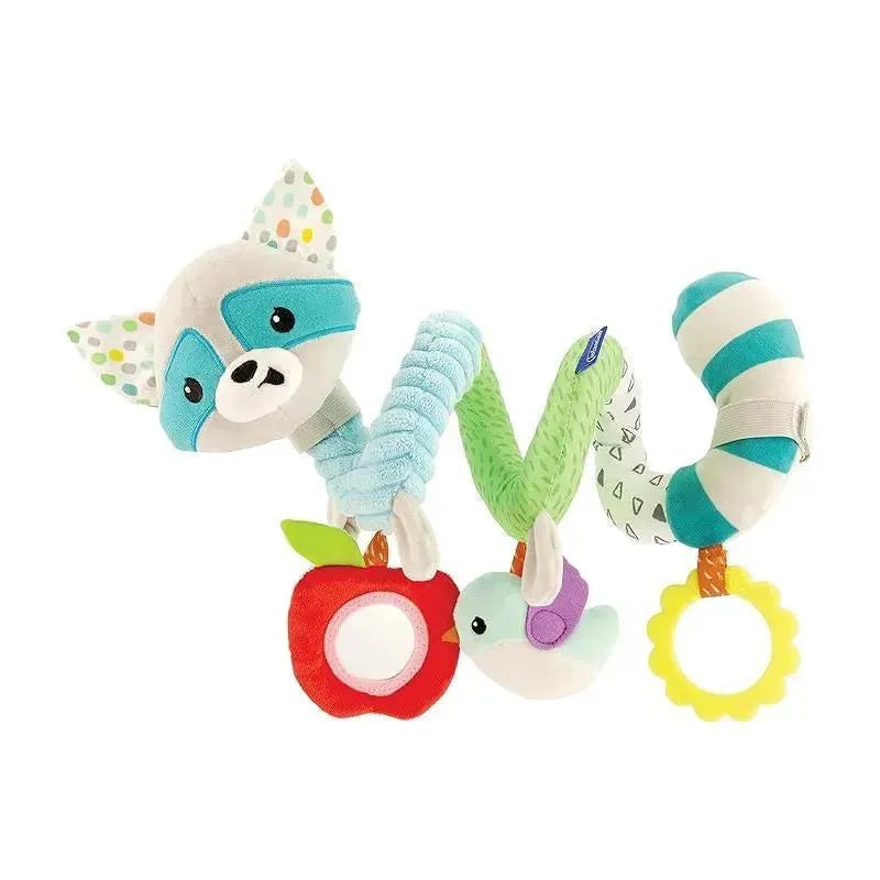 Infantino - Wee Wild Ones - Spiral Activity Toy, Raccoon Image 1