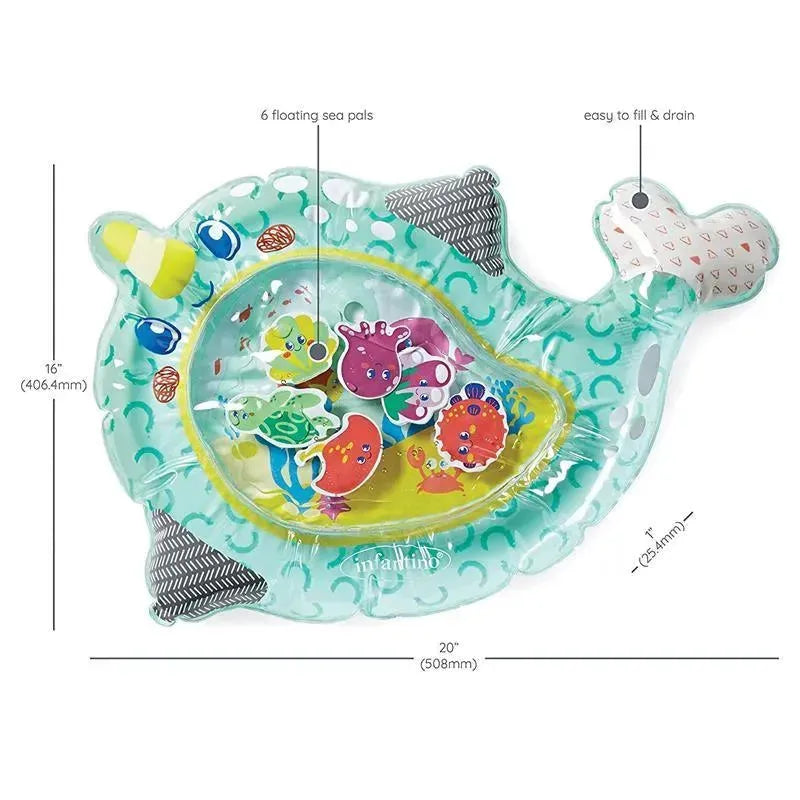 Infantino - Wwo Pat & Play Water Mat, Narwhal Image 9