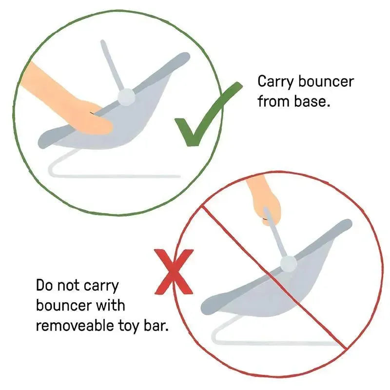 Ingenuity - Soothing Baby Bouncer Infant Seat with Vibrations Image 4