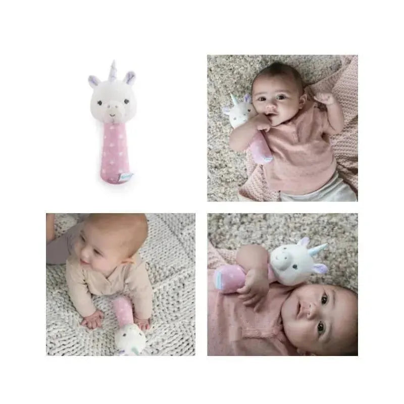 Ingenuity - Shimmyt Handheld Rattle, Unicorn Image 3